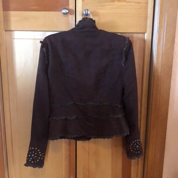 Size medium Anne Giorgio brown steampunk jacket - Picture 4 of 8